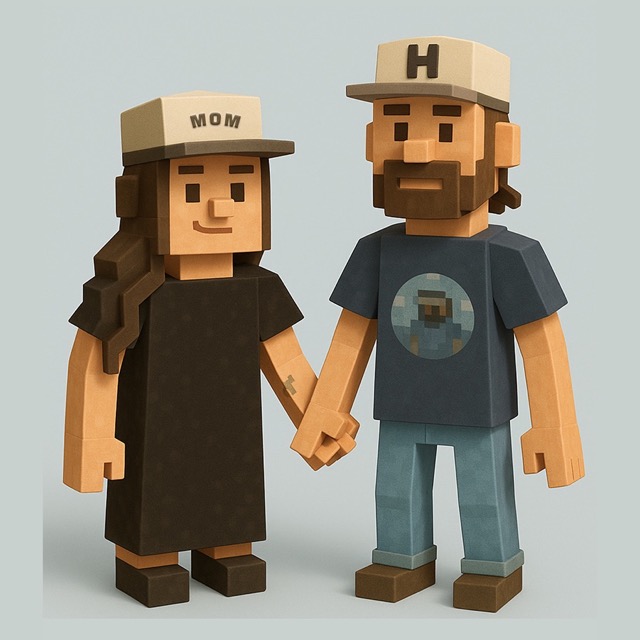 Minecraft style transformation